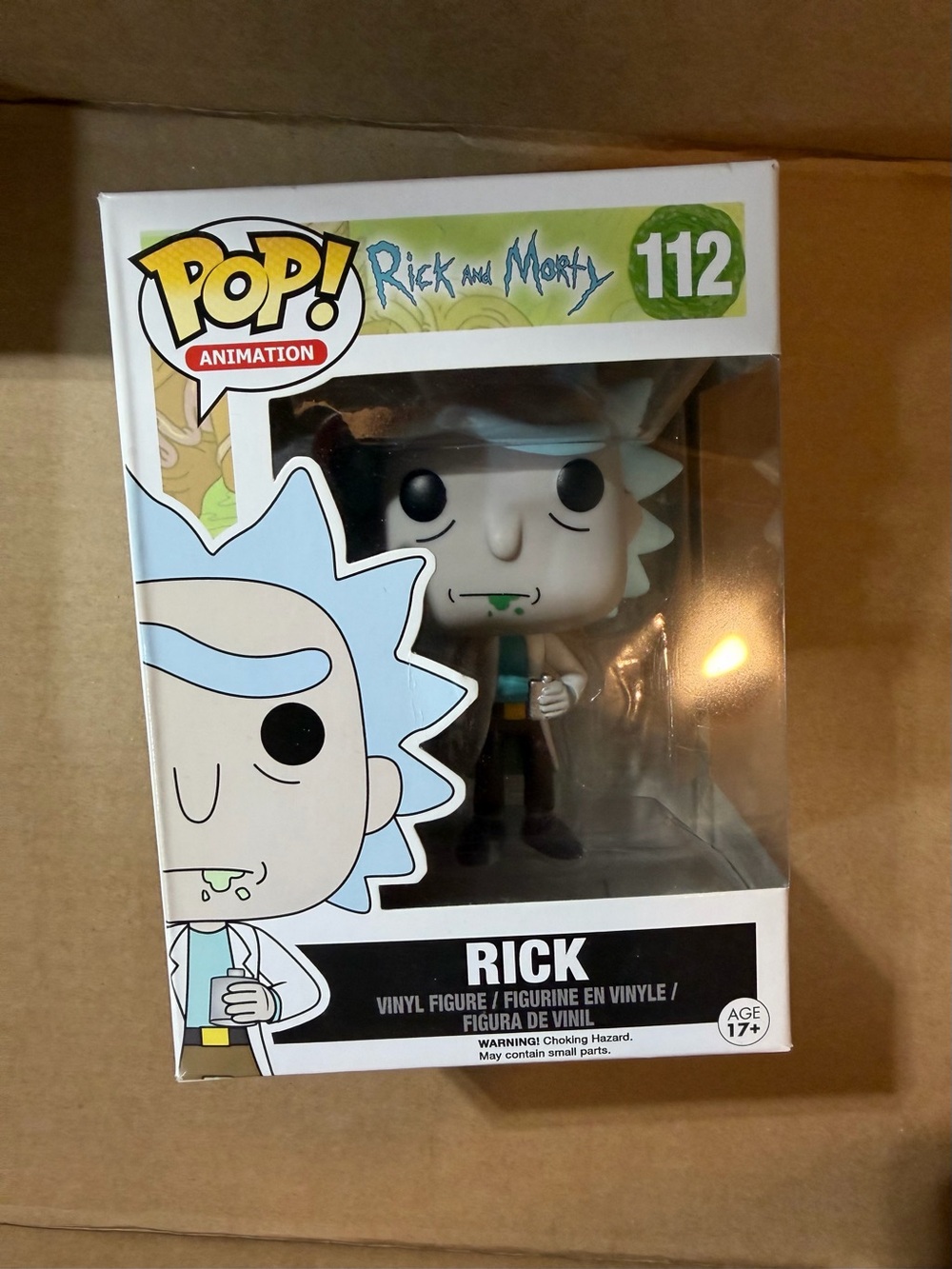 Rick Funko Pop from Rick and Morty #112
